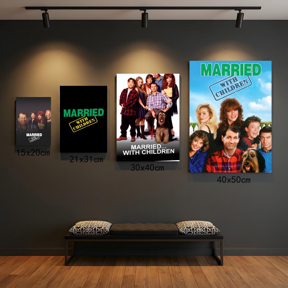 Interior Design Tv Room - serial TV M-Married with Children-N Lukisan