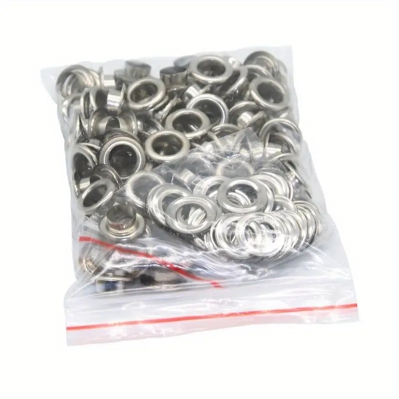 Linen Curtain Eyelet - 20pcs 8mm Kit Lubang Kancing Logam