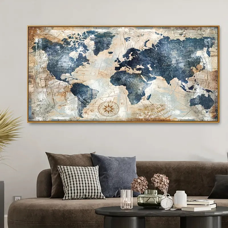 Poster kanvas 1 buah seni Vint - Interior Design Sketch ulasan dan harga