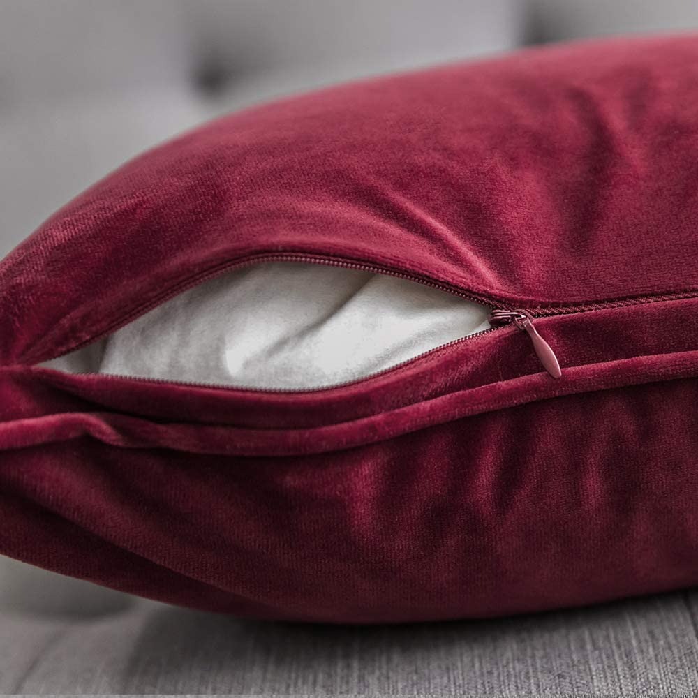 2 Buah Sarung Bantal Natal Mer - Velvet Cushion Cover ulasan dan harga