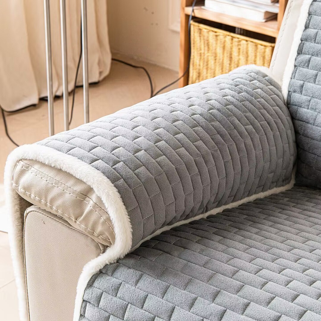 Bantalan Sofa Anti Selip Bahan - Velvet Cushion Cover ulasan dan harga