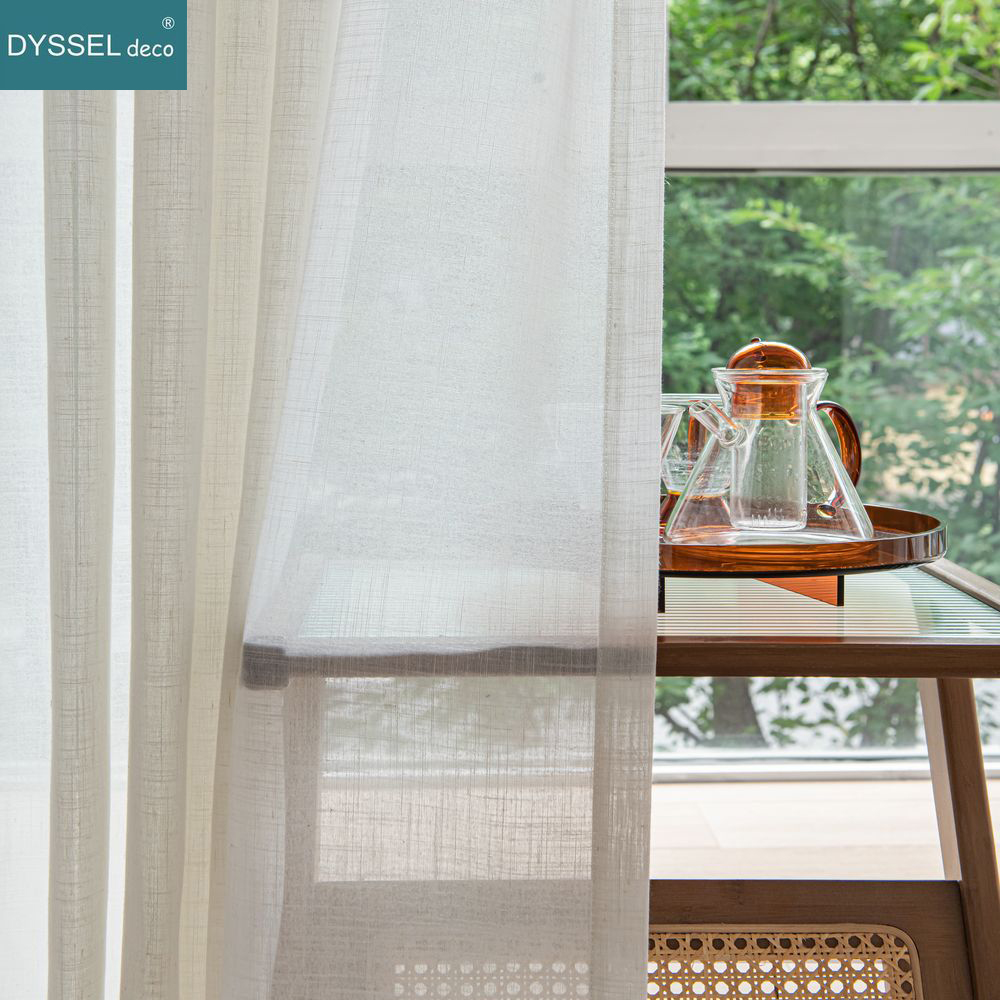 Gorden Jendela Gaya Eropa Mode - Linen Curtain Eyelet ulasan dan harga