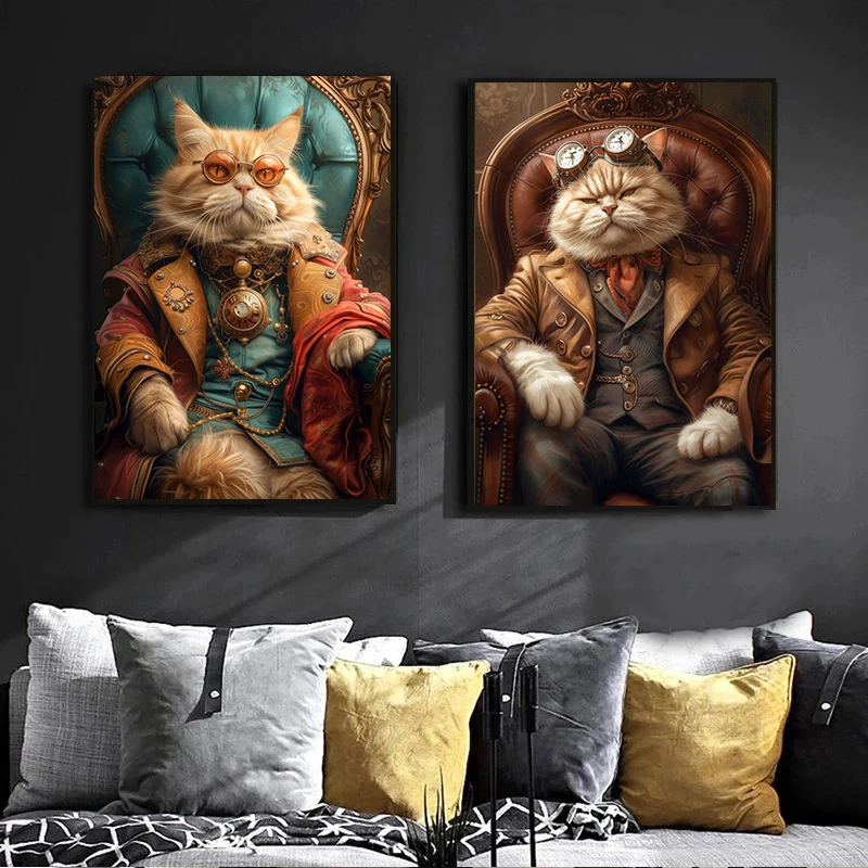 Lukisan dinding hewan Retro, p - Interior Design Sketch ulasan dan harga