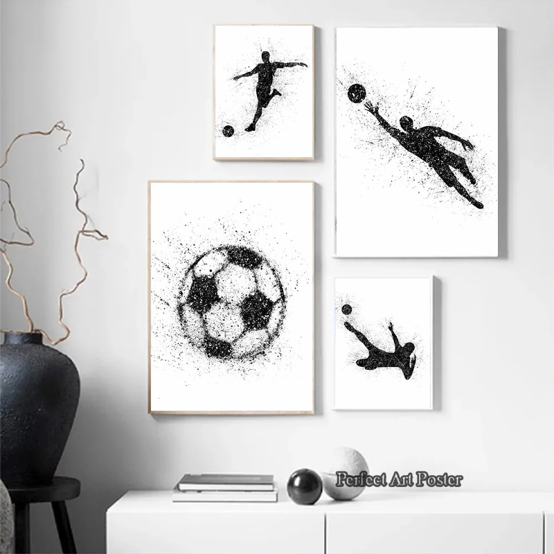 Cat air sepak bola pria bermai - Interior Design Sketch ulasan dan harga