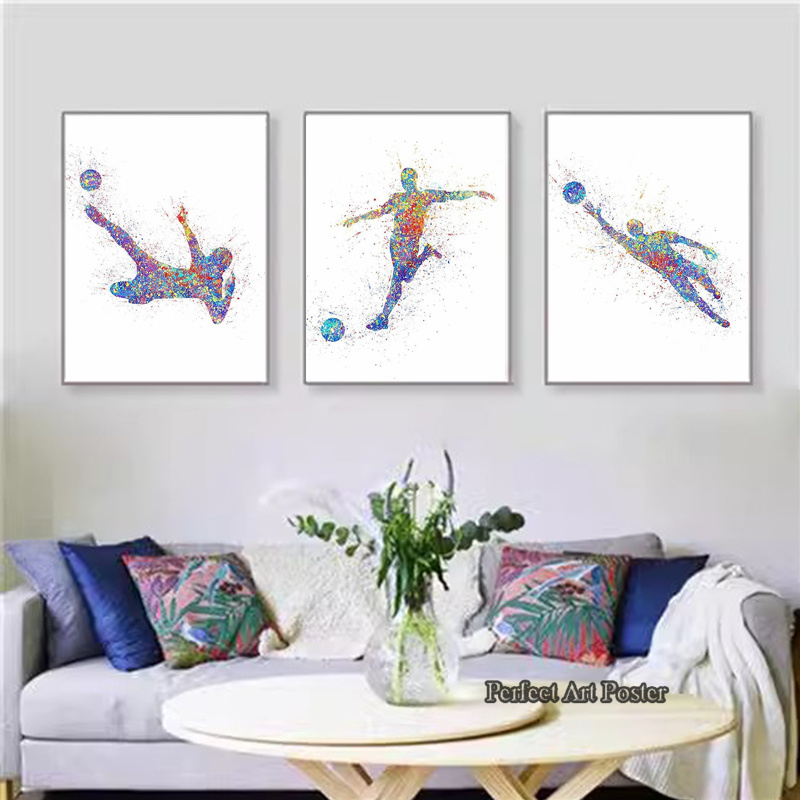 Cat air sepak bola pria bermai - Interior Design Sketch ulasan dan harga