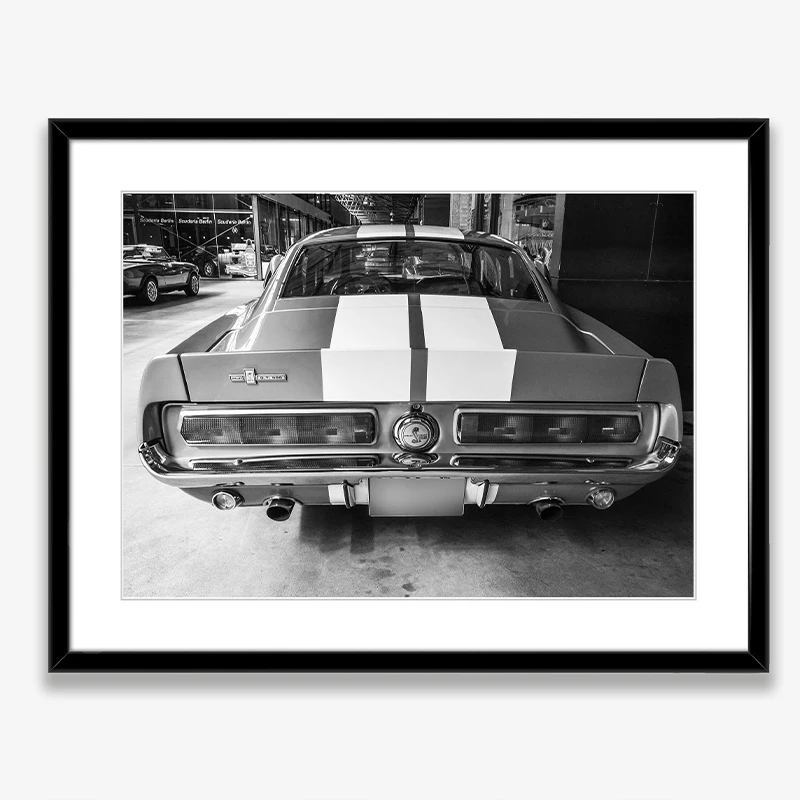 Ford Mustang hitam dan putih k - Interior Design Sketch ulasan dan harga