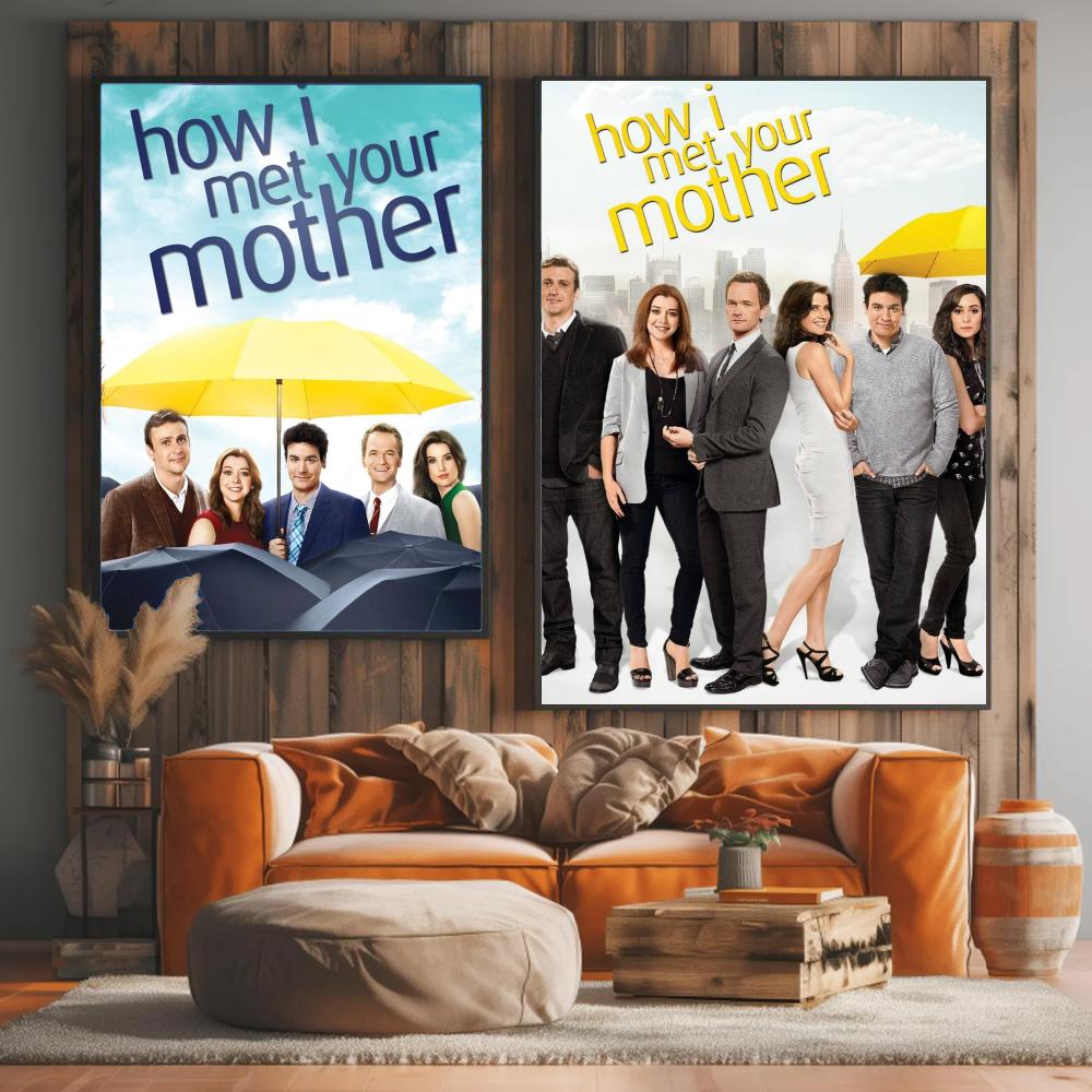 Lukisan Kaligrafi H-How I Met  - Interior Design Tv Room ulasan dan harga
