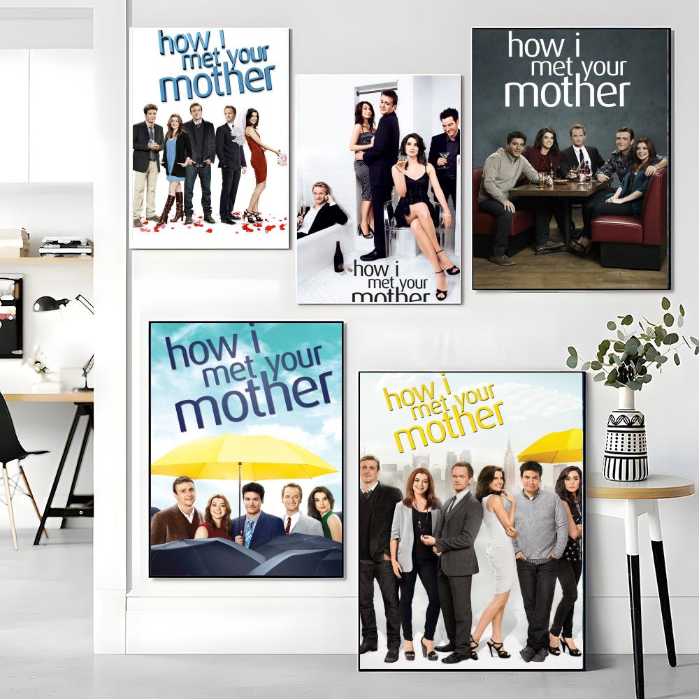 Lukisan Kaligrafi H-How I Met  - Interior Design Tv Room ulasan dan harga