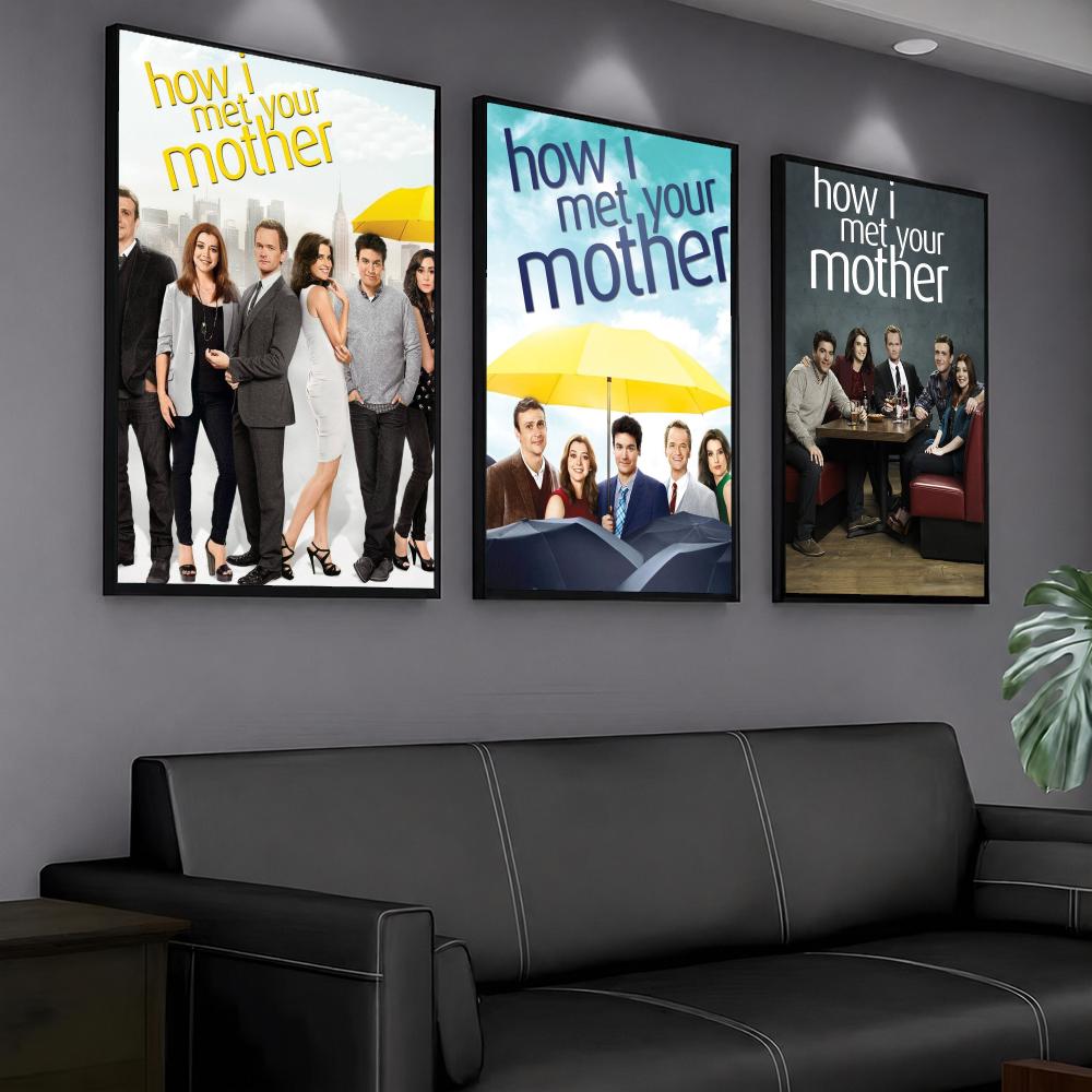 Lukisan Kaligrafi H-How I Met  - Interior Design Tv Room ulasan dan harga