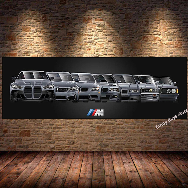 Supermar B M W mobil mewah M3  - Interior Design Sketch ulasan dan harga