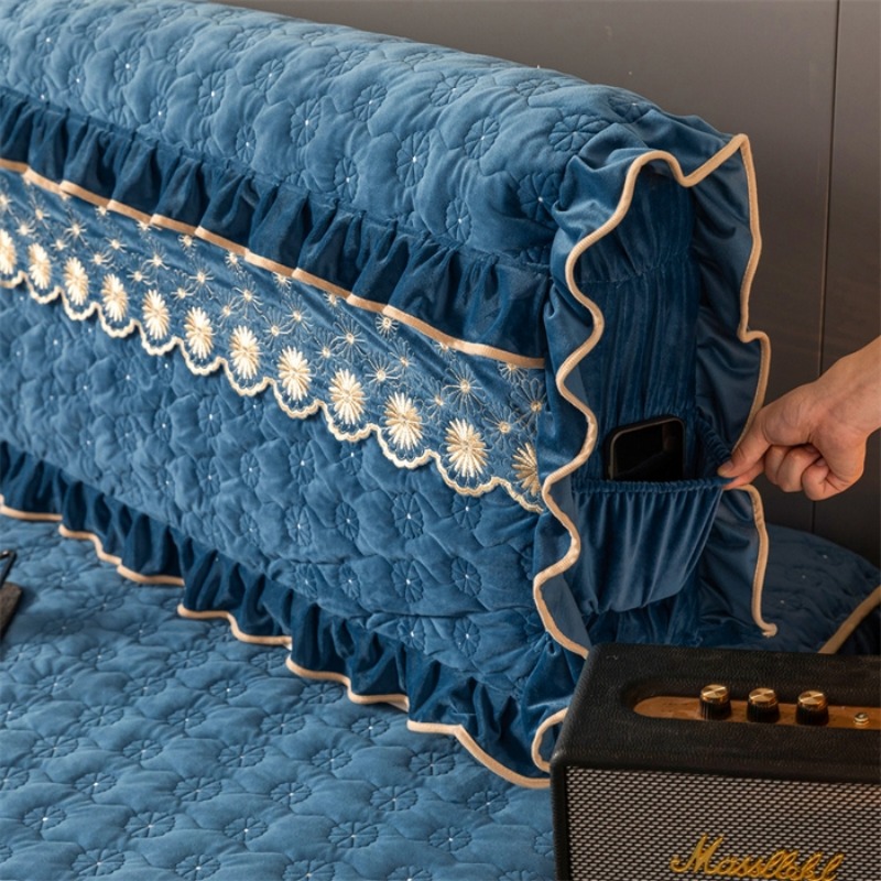 1 buah penutup pelindung sanda - Velvet Cushion Cover ulasan dan harga