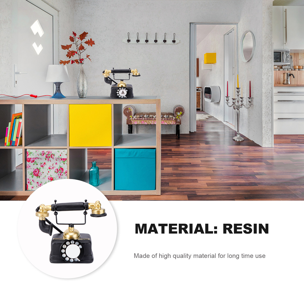 1 buah Hiasan Telepon Bergaya, - Interior Design Of Cafe ulasan dan harga